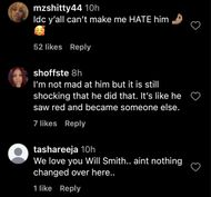 Netizens react to Will Smith dodging questions about his 10-year Oscars ban (Image via Instagram/@thejasminebrand)